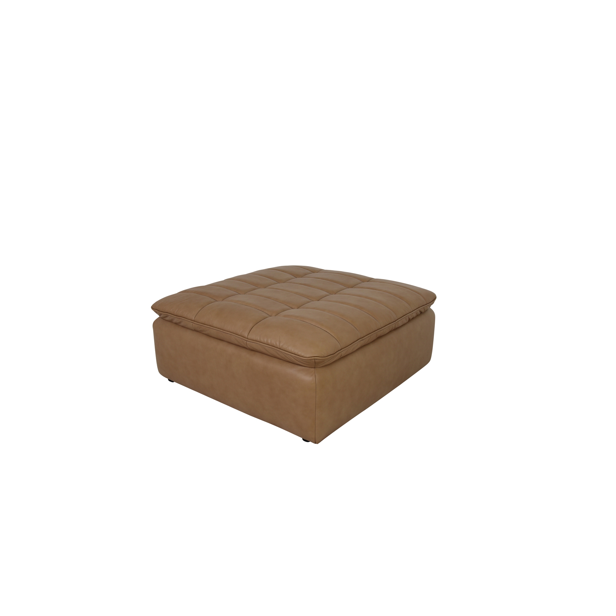 Leather Ottoman
