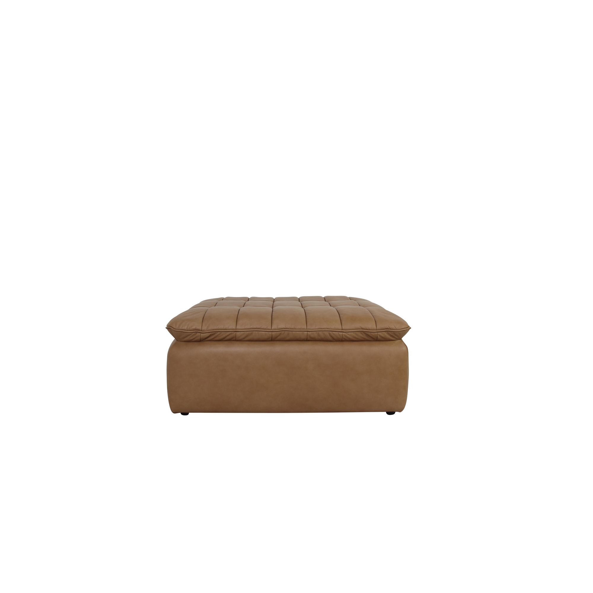 Leather Ottoman