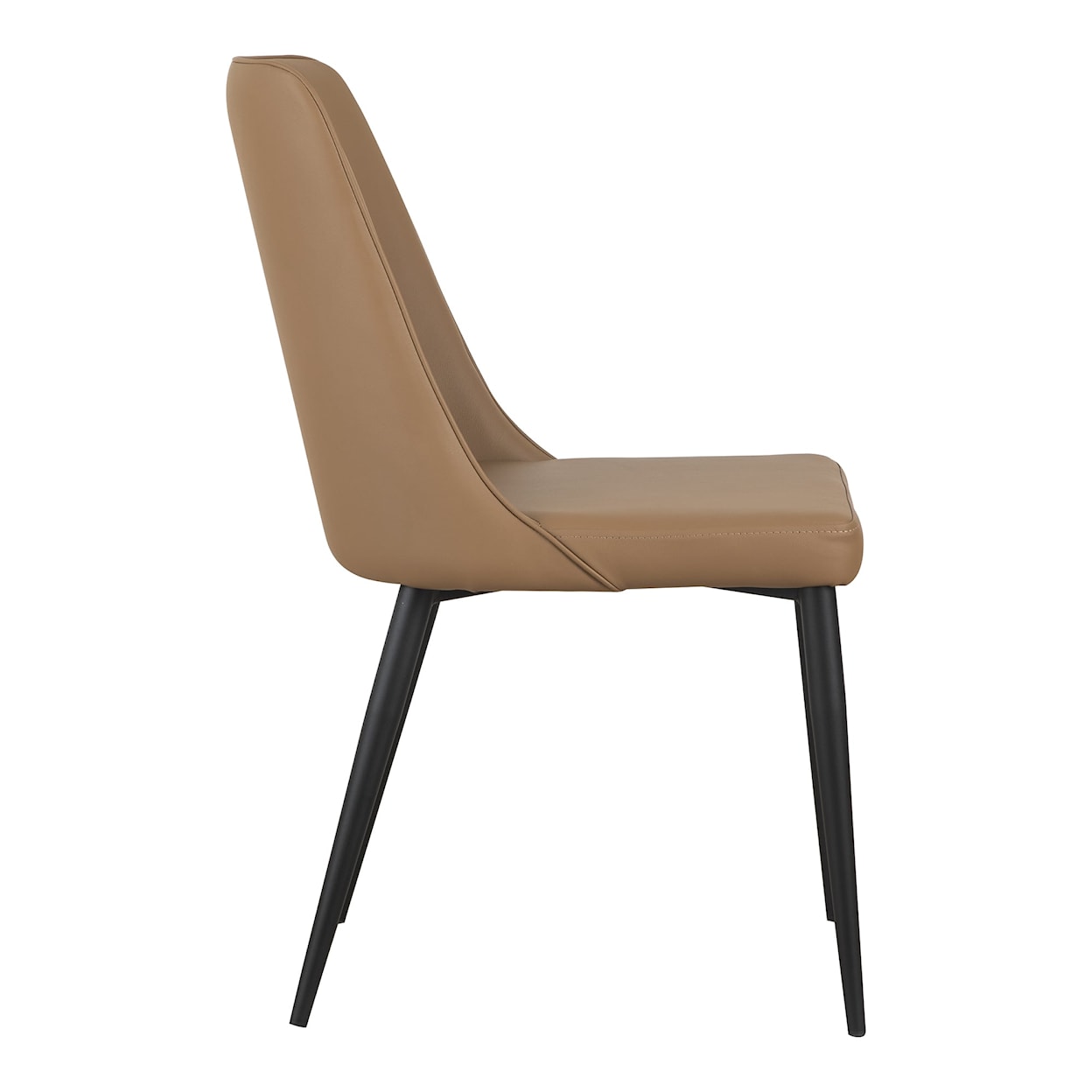 Moe's Home Collection Lula Vegan Leather Dining Chair