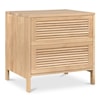 Moe's Home Collection Teeda 2-Drawer Nightstand