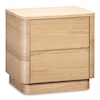 Moe's Home Collection Round Off 2-Drawer Nightstand