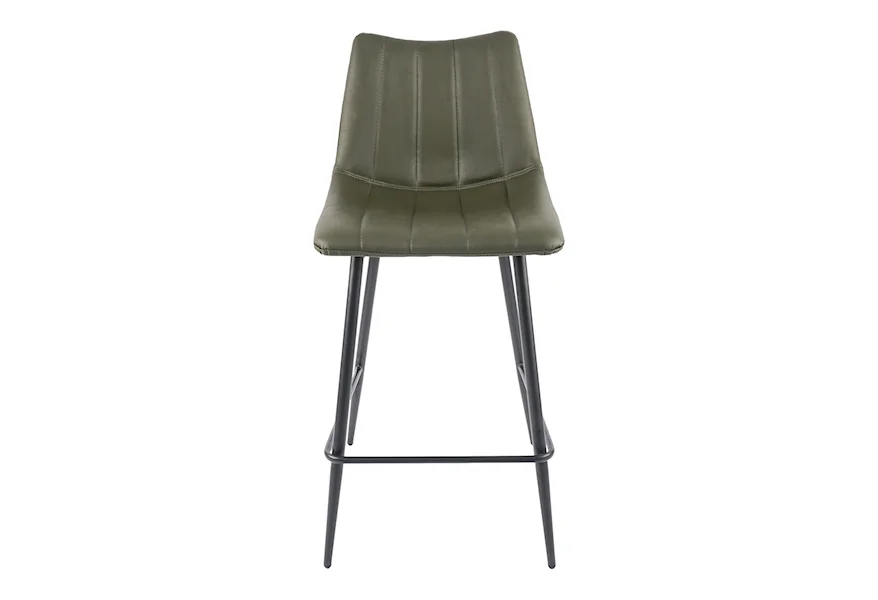Alibi Counter-Height Bar Stool by Moe's Home Collection at Fashion Furniture