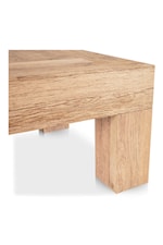 Moe's Home Collection Evander Rustic Rectangular Coffee Table