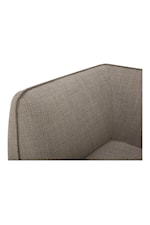 Moe's Home Collection Zeppelin Contemporary Upholstered Queen Panel Bed