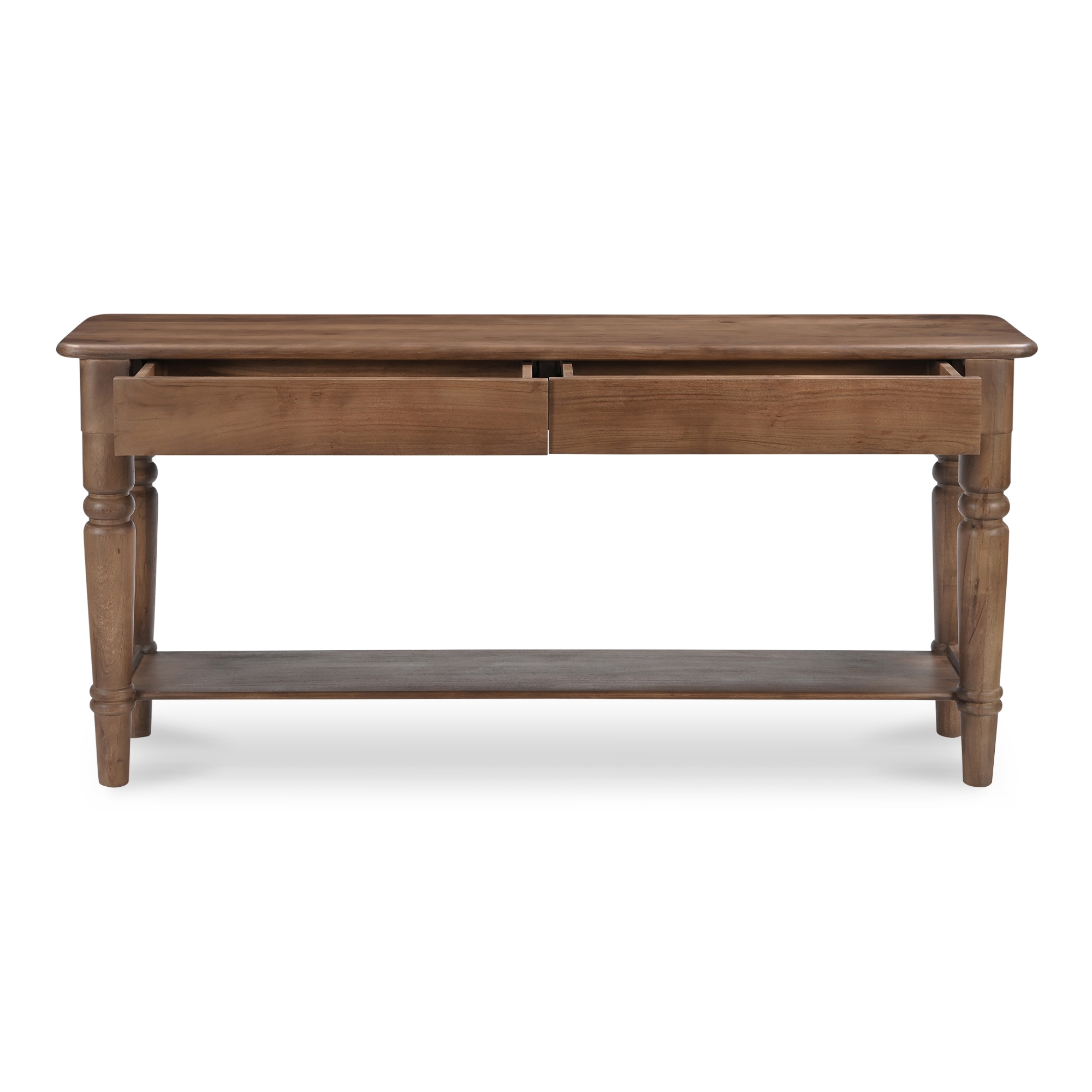 Russet Console Table Brown