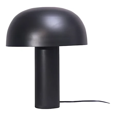 Mid-Century Modern Black Table Lamp
