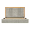 Moe's Home Collection Nina Upholstered King Panel Bed