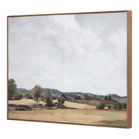 Vast Country Framed Painting