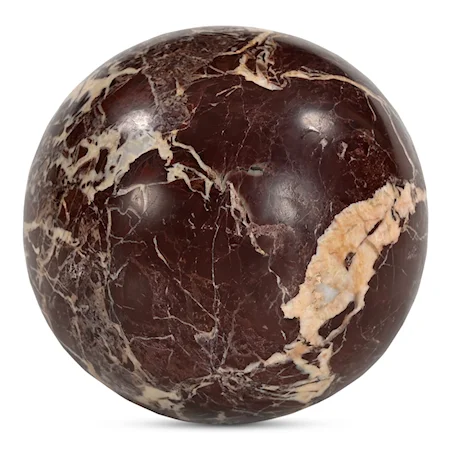 Contemporary Sphere Tabletop Accent Figurine