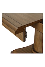 Moe's Home Collection Jamie Traditional Dining Table with Butterfly Extension Mechanism