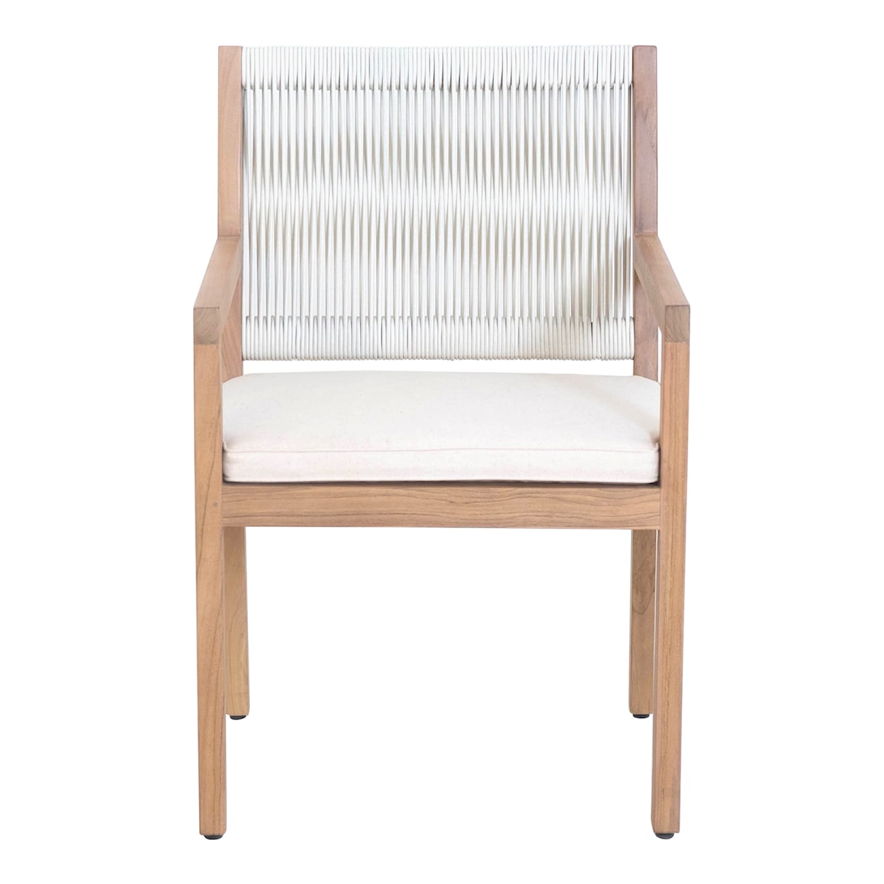 Moe's Home Collection Luce Outdoor Dining Arm Chair