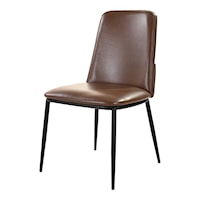 Contemporary  Leather Dining Chair