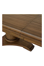 Moe's Home Collection Jamie Traditional Dining Table with Butterfly Extension Mechanism