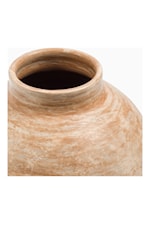 Moe's Home Collection Dos 16-Inch Beige Terracotta Vase 
