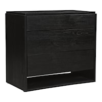 Contemporary 3-Drawer Dresser