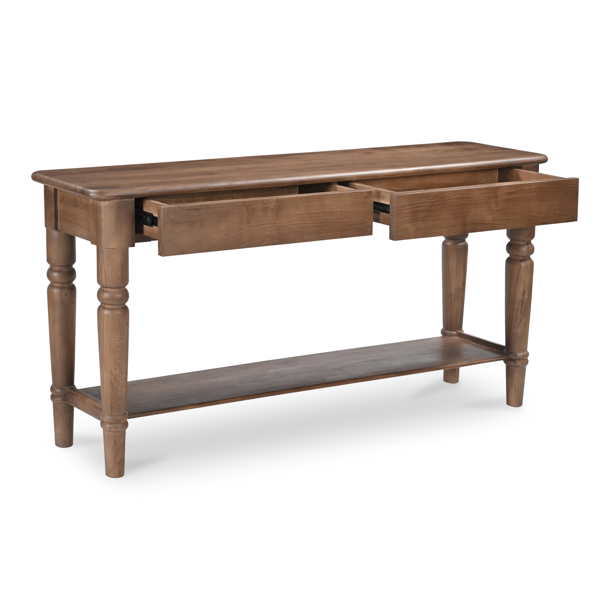 Russet Console Table Brown