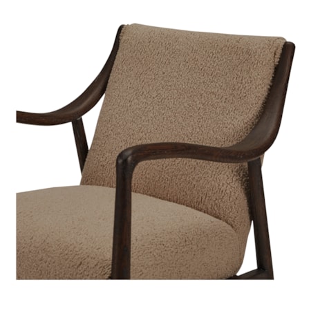 Beige Accent Chair