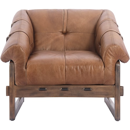 Leather Accent Chair