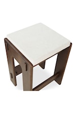 Moe's Home Collection Ashby Contemporary Dining Chair with Detailed Wood Joinery