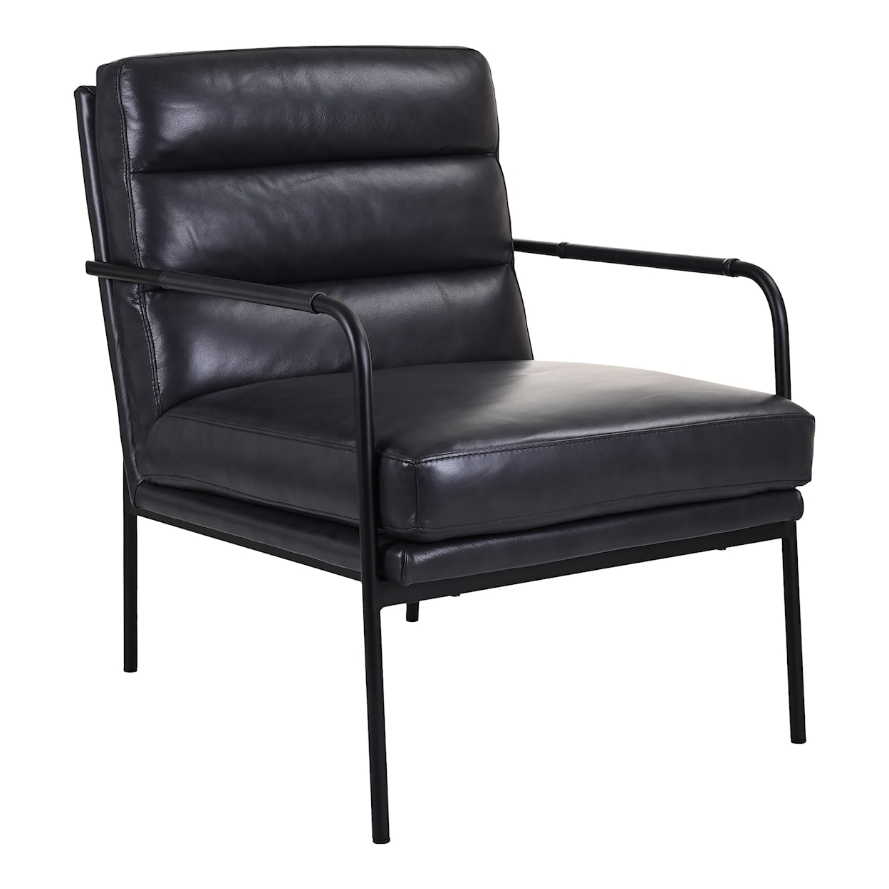 Moe's Home Collection Verlaine Leather Chair