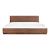 Moe's Home Collection Round Off Queen Platform Bed
