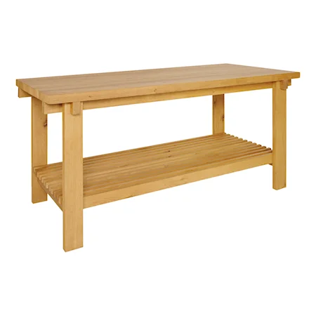 Rustic Rectangular Counter Table
