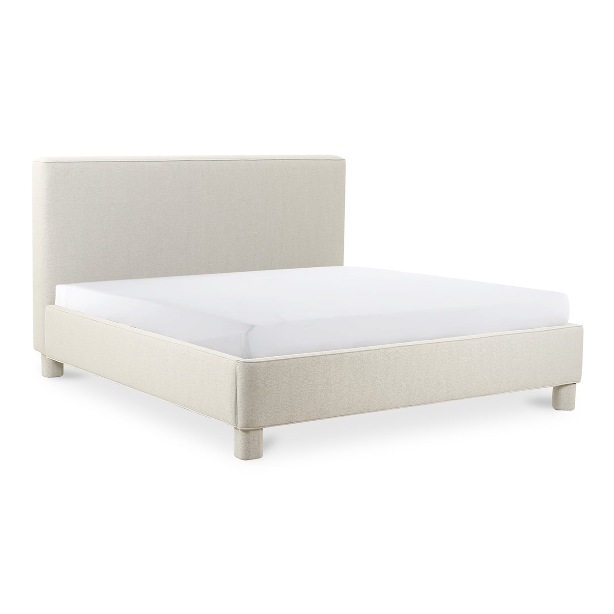 Moe's Home Collection Ichigo Upholstered Queen Panel Bed