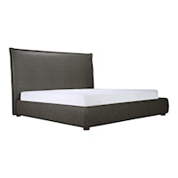 Contemporary Queen Upholstered Bed