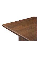 Moe's Home Collection Lila Rustic Dining Table with Solid Acacia Wood