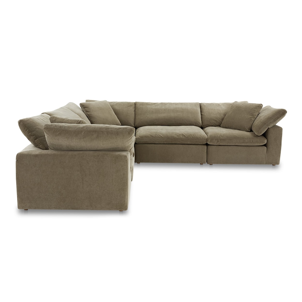 Moe's Home Collection Clay Classic Sectional Sofa