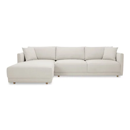 Contemporary Sectional Sofa with Left Chaise