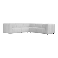 Contemporary 5-Piece Sectional Sofa