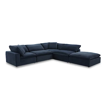 Contemporary 5-Piece Sectional Sofa