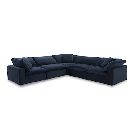 Contemporary 5-Piece Sectional Sofa