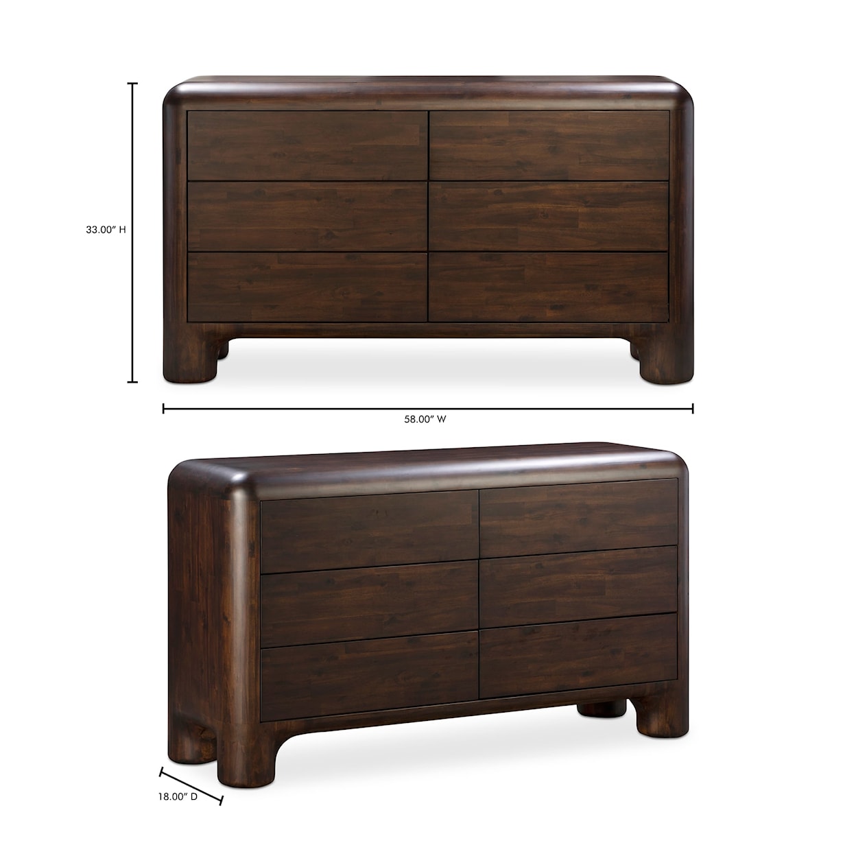 Moe's Home Collection Rowan Dresser