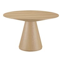 Contemporary Round 54" Dining Table