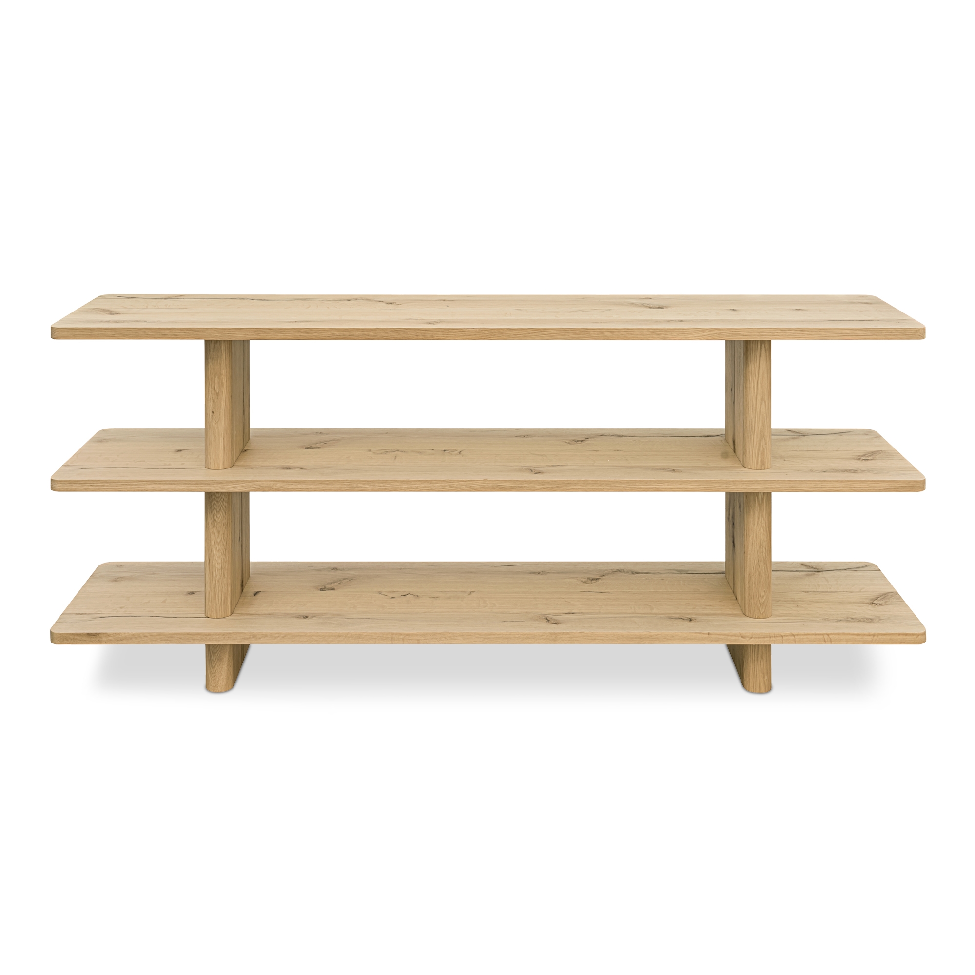 Small Solid Oak Bookcase