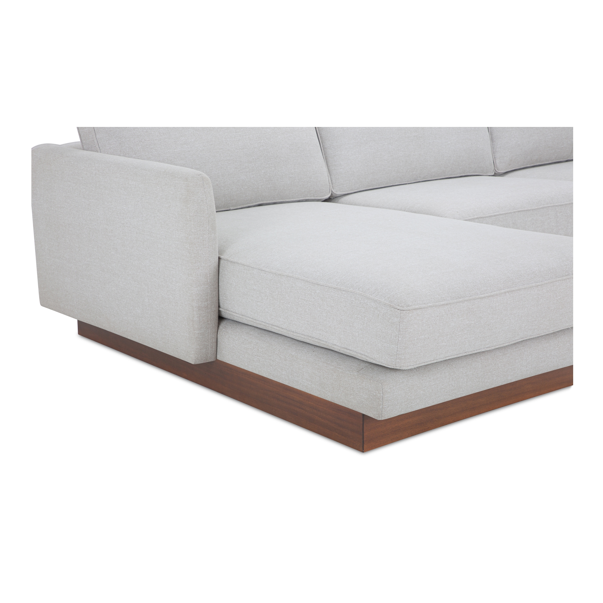 Moe's Home Collection Vernon Left Chaise Sofa