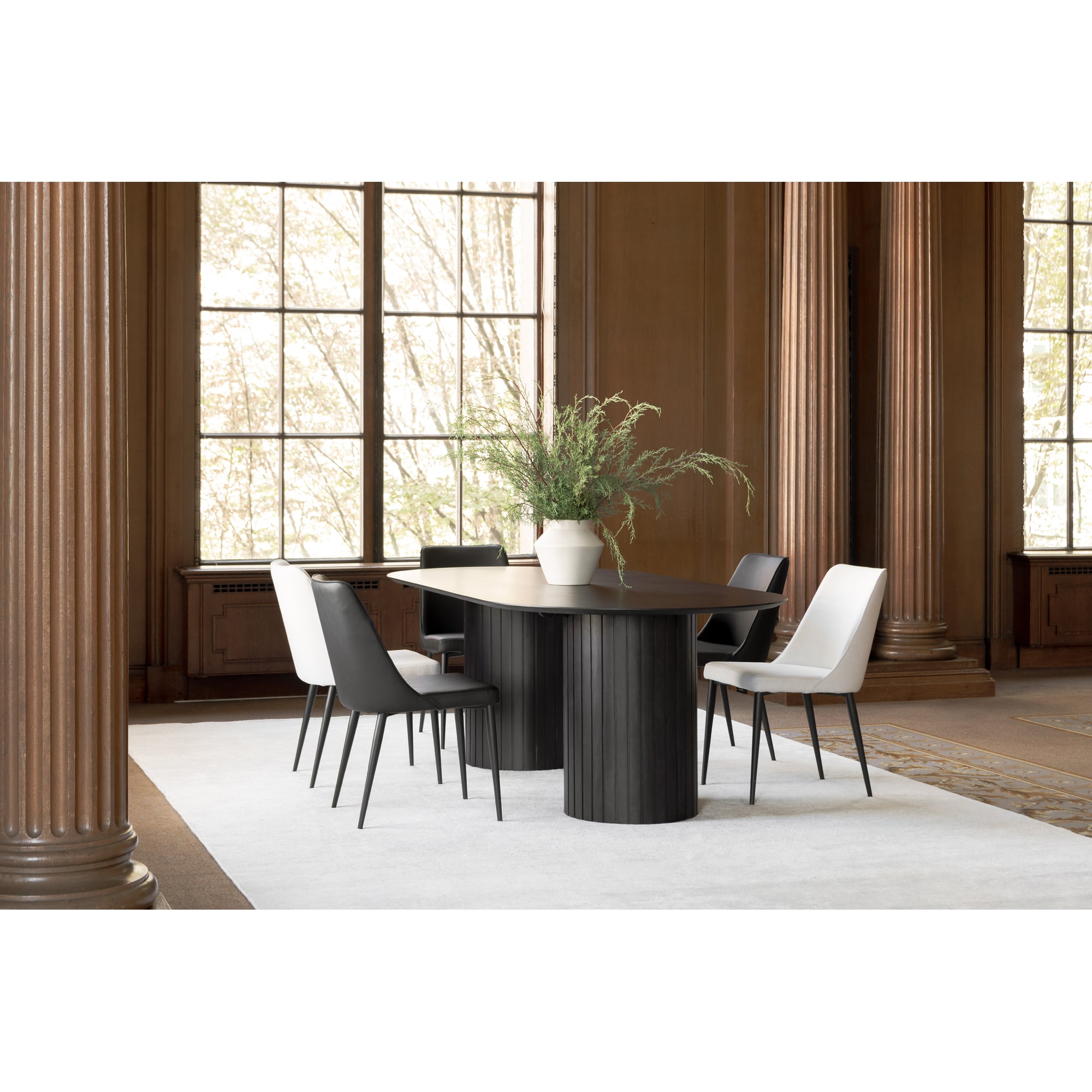 Solid Acacia Wood Dining Table