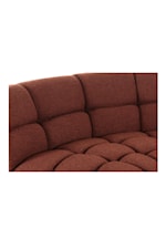 Moe's Home Collection Roman Contemporary Sofa Sectional with Square Tufting