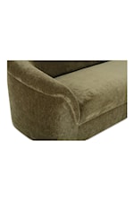 Moe's Home Collection Thora Contemporary Sofa with Rolled Arms