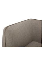 Moe's Home Collection Zeppelin Contemporary Upholstered King Panel Bed