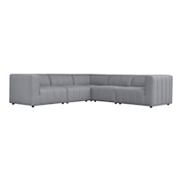 Contemporary 5-Piece Sectional Sofa