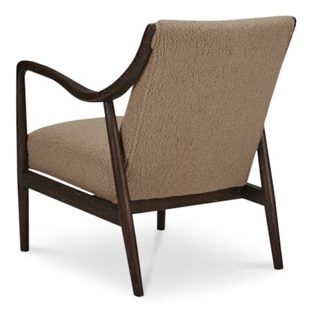 Beige Accent Chair