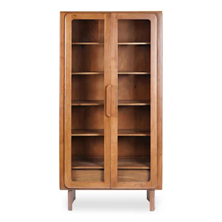 Contemporary 2-Door Tall Storage Cabinet