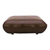 Moe's Home Collection Zeppelin Leather Ottoman