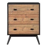 Rustic 3-Drawer Chest