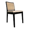 Moe's Home Collection Orville Rattan Back Dining Chair 
