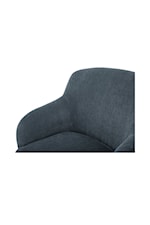 Moe's Home Collection Stevie Contemporary Accent Chair with Rounded Arms