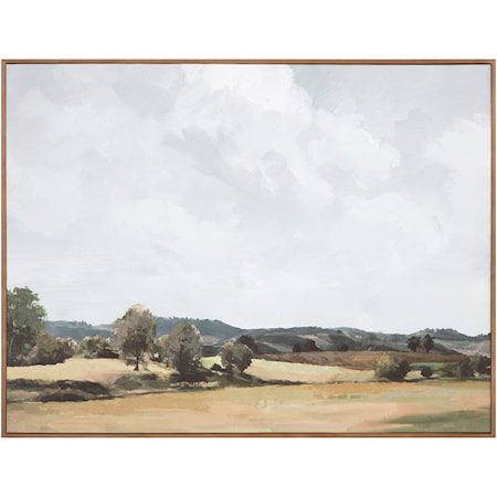 Vast Country Framed Painting
